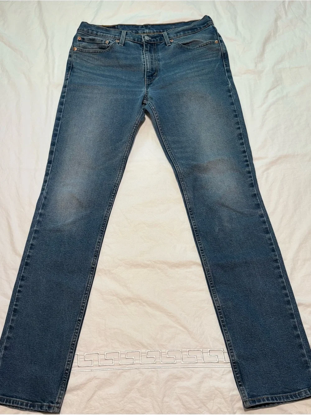 Levi's Men's 511 Straight-Leg Denim Jeans - Medium Blue Wash